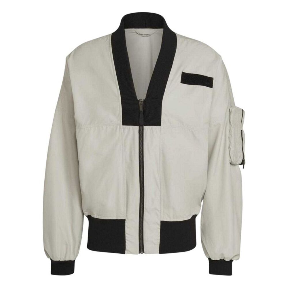 Adidas Mens Bomber Jacket / Natural